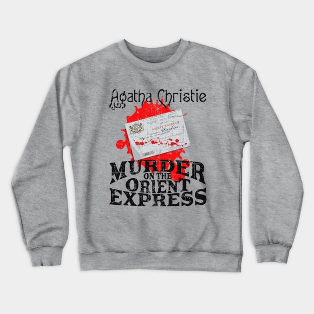 Murder on the Orient Express Crewneck Sweatshirt by woodsman